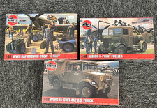 Airfix 1/48 WW2 RAF Ground Crew & Vehicles Multi Listing