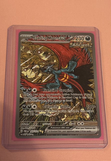 Roaring Moon ex #162 (Prismatic Evolutions (2025))