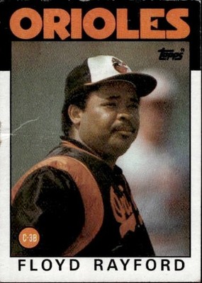 MLB Floyd Rayford 1986 Topps Orioles #623