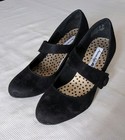 American Eagle Women's Black Dress Heels Size 6 1/2 Pumps Shoes 2 3/4" Heel — photo 3