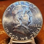 Unc 1962 P Franklin Half Dollar BU 90% Silver