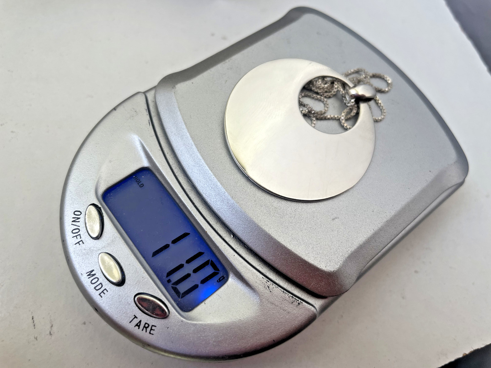 SUPERB SOLID STERLING SILVER LARGE MODERNIST CIRC… - image 13