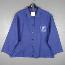Women's Vintage French Chore Jacket Worker Shirt Size 2XL* (W136)