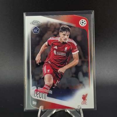 2025-26 Topps Chrome UEFA Club Competitions #73 Giovanni Leoni