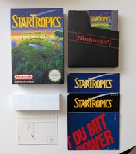 StarTropics Nintendo NES - Boxed CIB - PAL B (European version) - RARE