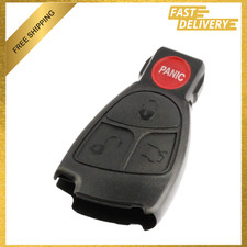 Keyless Entry Remote Key Fob Case for Mercedes C Class E G SLK AMG Replacement