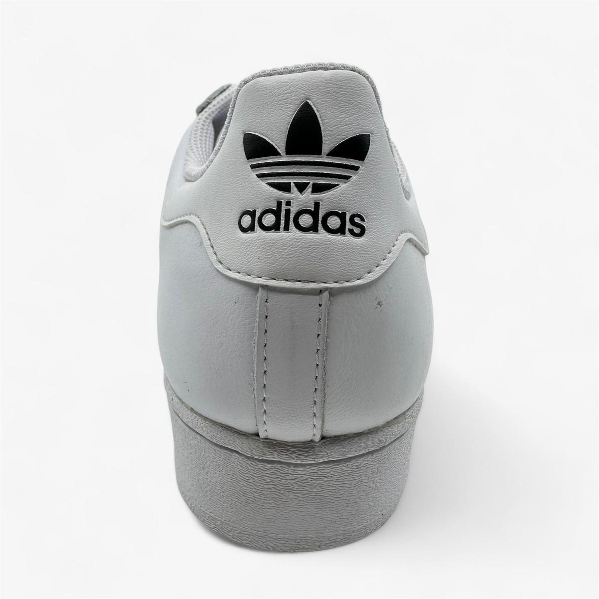 Adidas Superstar White Transparent Stripes Mens Size 13 Athletic