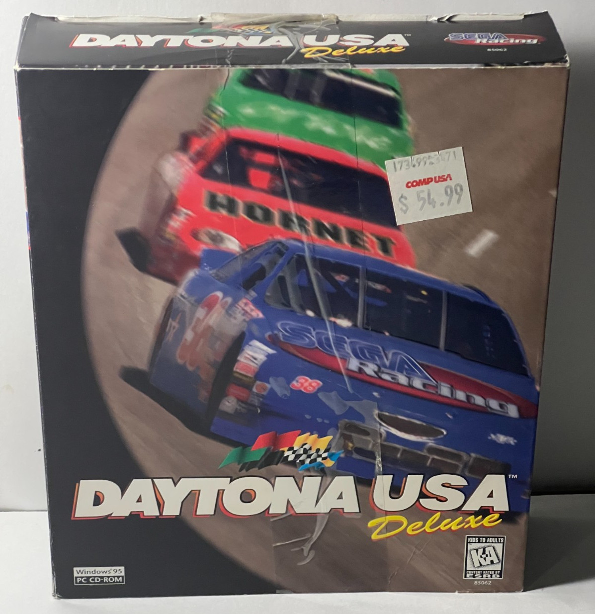 Sega Daytona USA Deluxe PC CD-ROM Windows 95 Software New