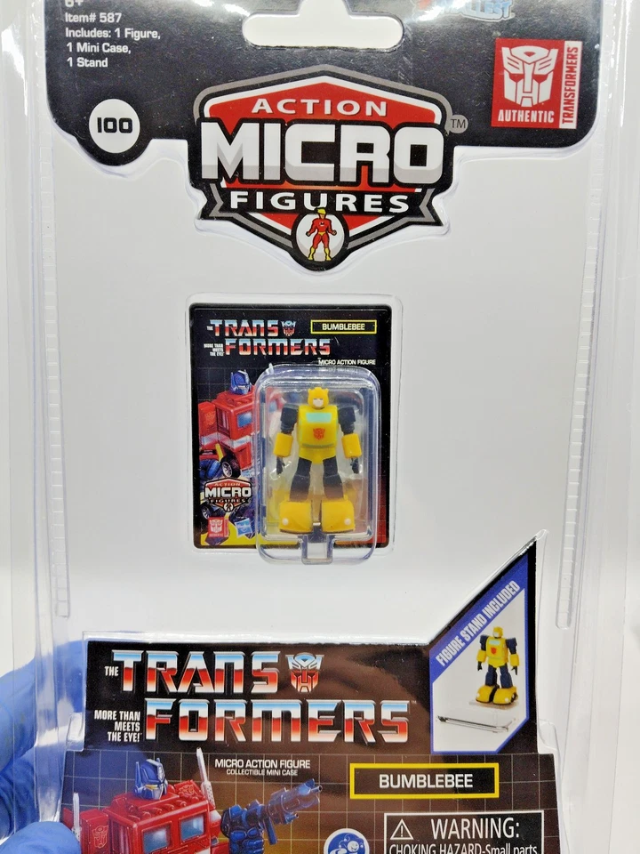 World’s Smallest Micro Figures – Transformers Series 1 (Set of 3) New Sealed - Image 4 of 4