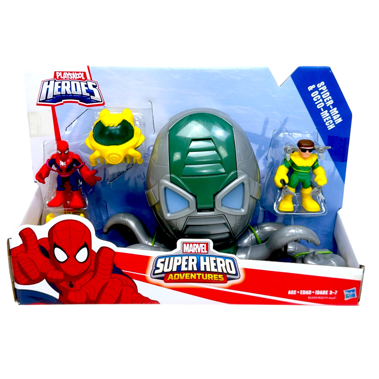 Marvel Super Hero Adventures Spider Man Doc Ock Octo Mech Pl
