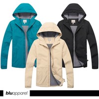 Ladies Waterproof Fleece Lined Rain Jacket Walking Hiking Coat Warm Winter