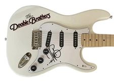 Jeff Skunk Baxter Signed The Doobie Brothers Guitar Strat BAS COA