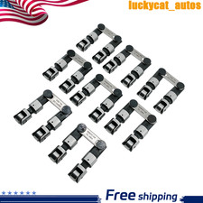 Raceready Solid Roller Valve Lifters Link Bar Fit Gm Chevy Sbc 265400 Motor