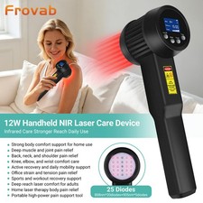 12W LLLT Laser Therapy Device 808nm 905nm Near Infrared Red Light Pain Relief