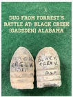Civil War Relics: Dug From FORREST’s Battle/Skirmish at BLACK CREEK, ALABAMA