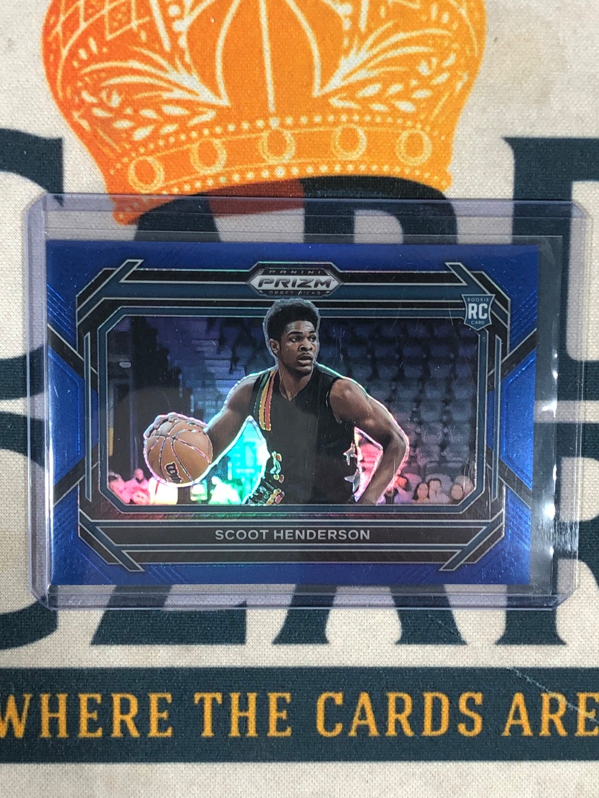 2023 Panini Prizm Draft Picks SCOOT HENDERSON Rookie RC Blue Prizm /199