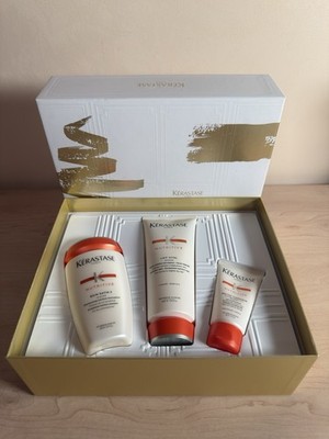Nutritive Kerastase Set Bain Satin 250ML / Lait Vital 200ML / Nectar Therm 50ML