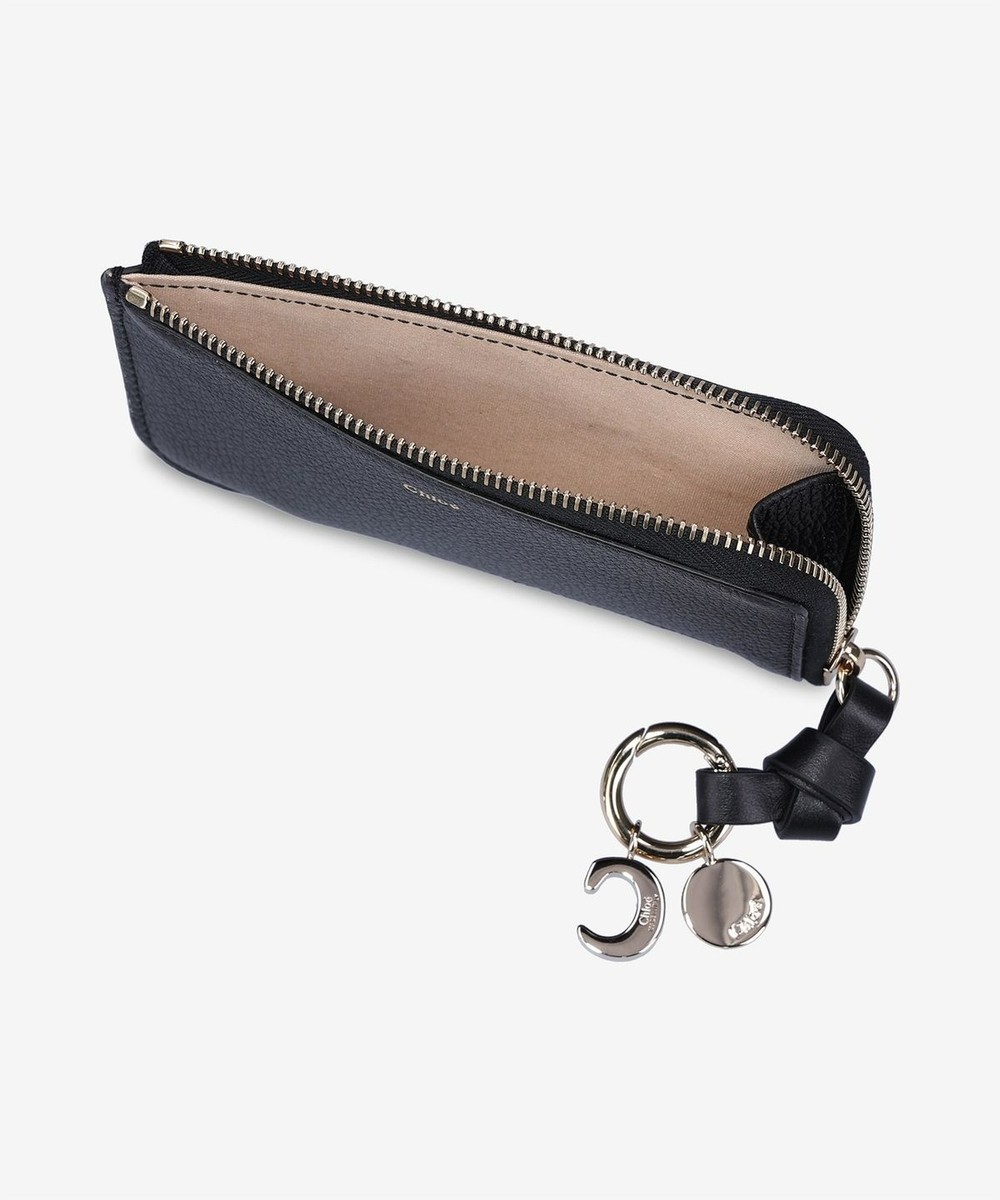 ■Chloe■ Alphabet Zipper Card Holder Black CHC21WP944F57001 Chloe Alphabet Zipper Card Holder Black | eBay