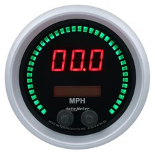Autometer 6789-sc Sport-comp Speedometer 3-38 260 Mph  260 Kmh Electric
