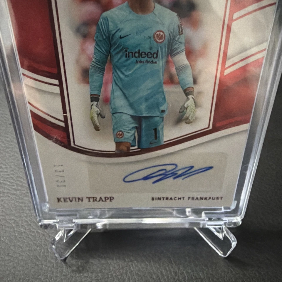 23-24 Panini Immaculate Kevin Trapp Excellence Autographs Ruby  13/30 #EA-KT - Image 2 of 3