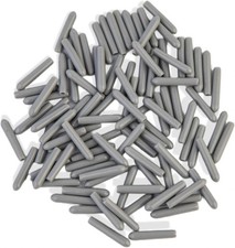 100 PCS Gray 1in Universal Dishwasher Rack Tine Prong Repair End Cover Caps