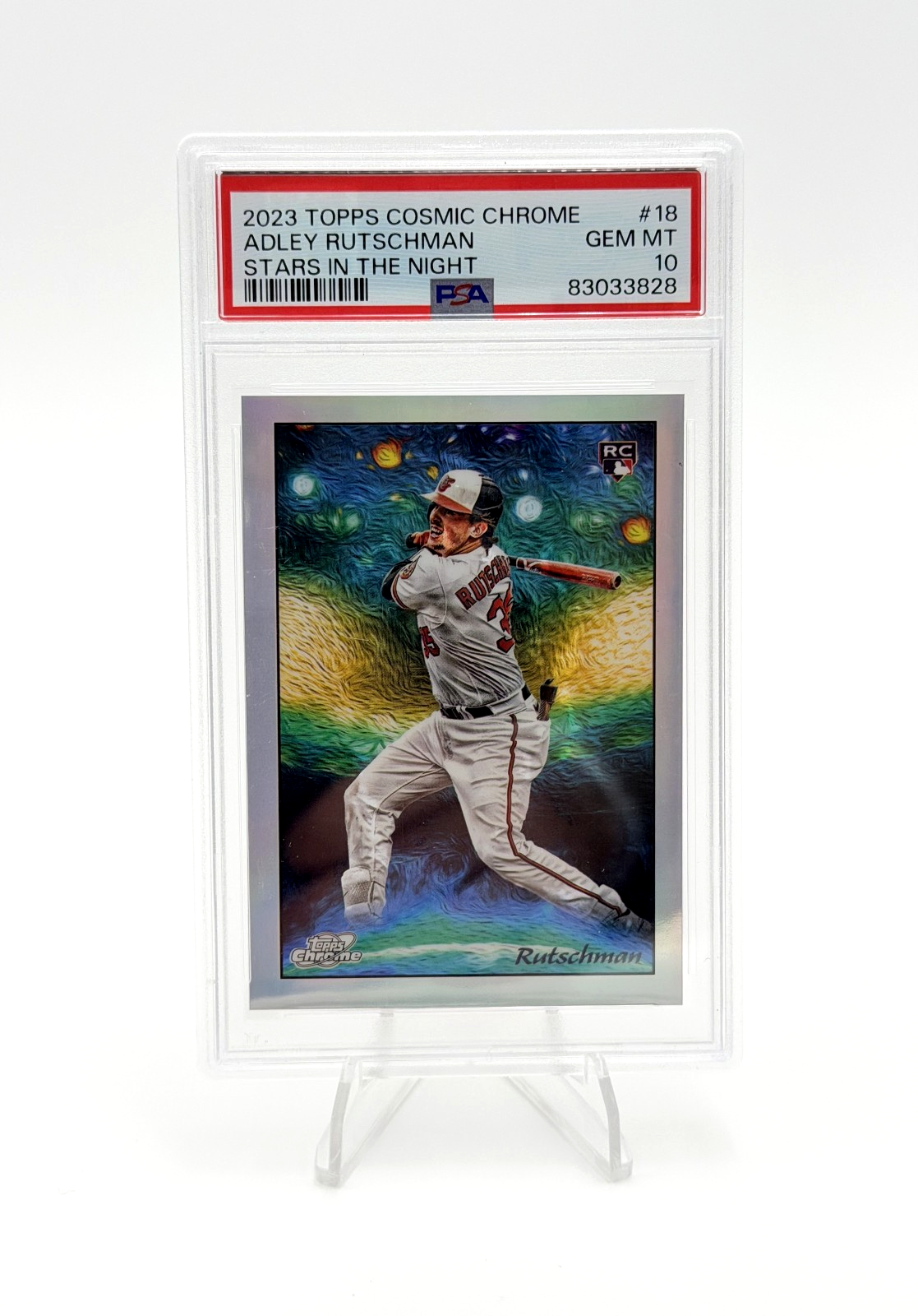 2023 Topps Cosmic Chrome - Adley Rutschman - Stars in the Night PSA 10 ...