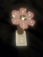 Bath And Body Works Pink Flower Lights Up Scent Control Wallflower Plug In New
