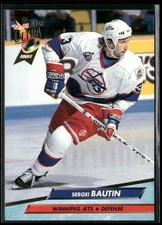 🏒 1992-93 Fleer Ultra  - Sergei Bautin RC Jets #440