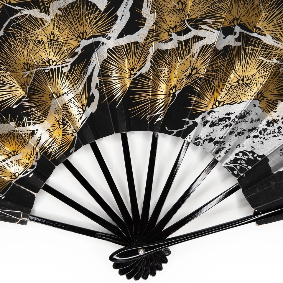 VTG Japanese Maiogi Folding Dance School Fan Used in Original Storage Box - Image 4 of 4