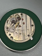 Running 1883 Private Label Louis Audemars & Cie 16s Hunter Pocket Watch Movement