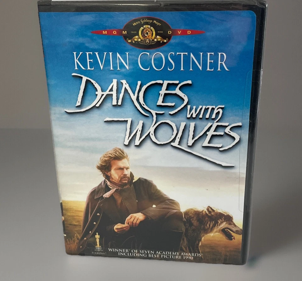 Dances with Wolves DVD Movie 1990 Kevin Costner Factory Sealed  Western Action - Image 2 of 4