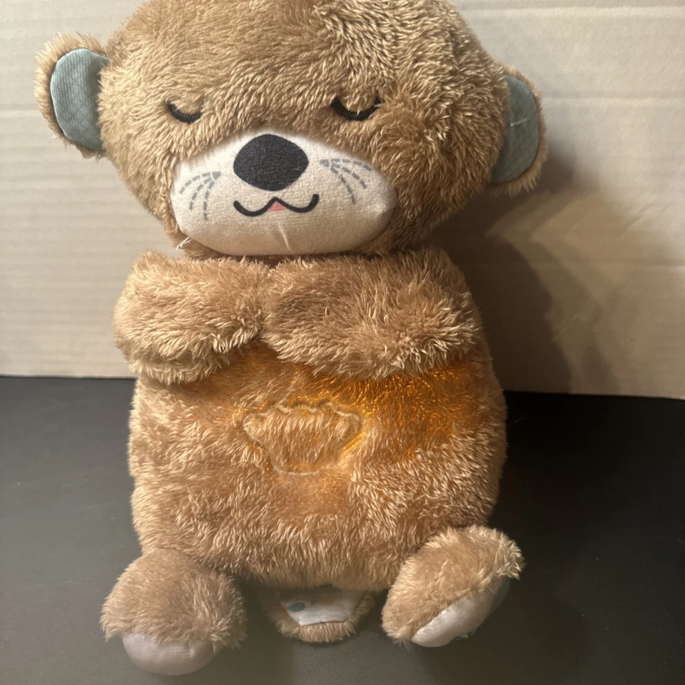 Peluche portátil Fisher-Price juguete para bebé calmar y acurrucarse nutria Foto 2 de 4