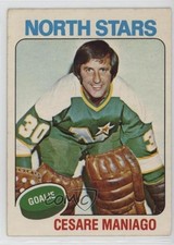 1975-76 Topps Cesare Maniago #261 0u2j