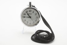 SEIKO 6110-0010 PRECISION Vintage Pocket Quartz Silver Watch 21 Jewels from JPN