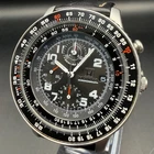 Vintage! HONDA SEIKO Rare Matte  Case Chronograph Panda Quartz JDM Type R