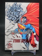 2026 Fleer Ultra Superman Cyborg Superman Red Auto #'D /92 #15 Sean Chen 