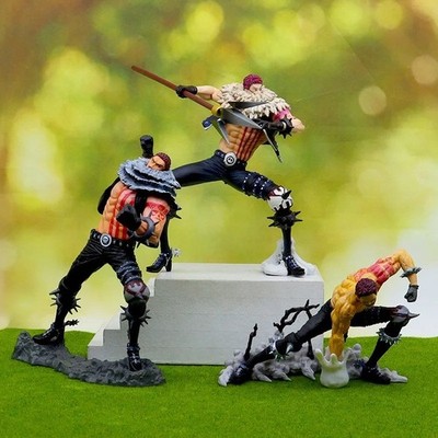 One Piece Katakuri Figur   PVC Anime Statue   4 Varianten 15 cm 