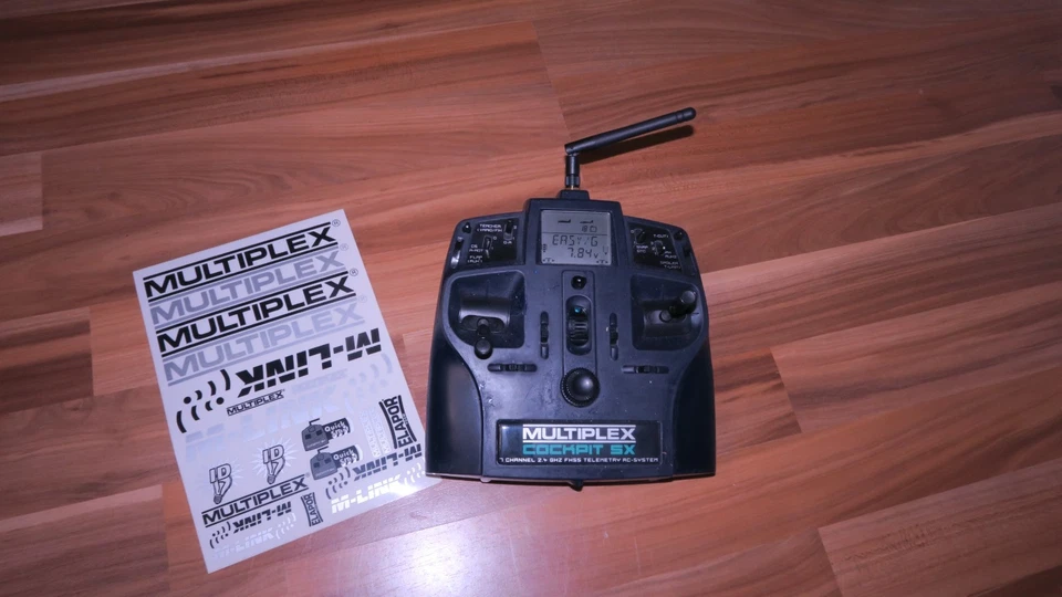 Multiplex Sender 7-Kanal Cockpit SX M-Link FMSS 2,4 GHz einwandfrei - Bild 2 von 4