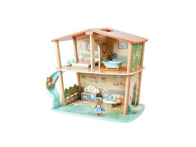 TIGERHAUS im Dschungel HAPE tigers jungle house BAMBUS green planet e