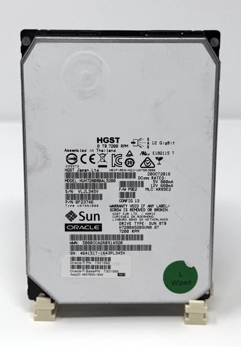 25+ HGST 8TB Computer Internal Hard Disk Drives for sale | Updated