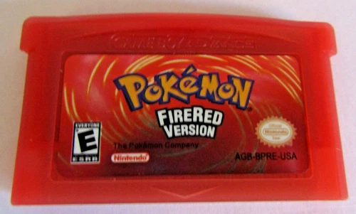 Pokemon FireRed Version Authentic (Game Boy Advance, 2004) GBA TESTED Working