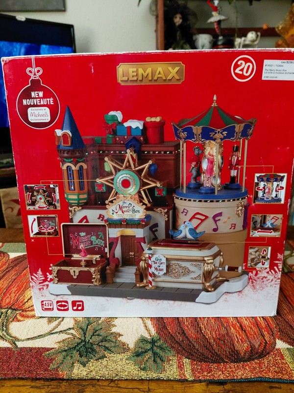 Lemax  The Merry Music Box