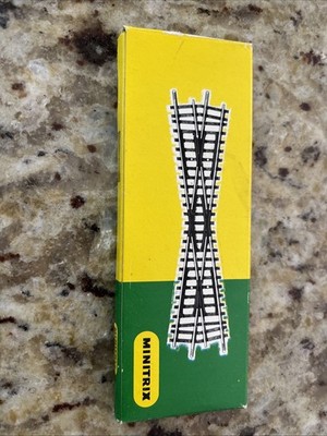 N Scale Minitrix #4973-00 X Degree Crossing New Old Stock