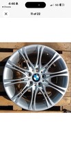 BMW 3 SERIES E46 Z4 18" GENUINE STYLE 135M MV2 SILVER REAR ALLOY WHEEL