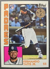 2019 #84-8 Rc Fernando Tatis Jr Topps '84 35th Anniversary Padres Baseball