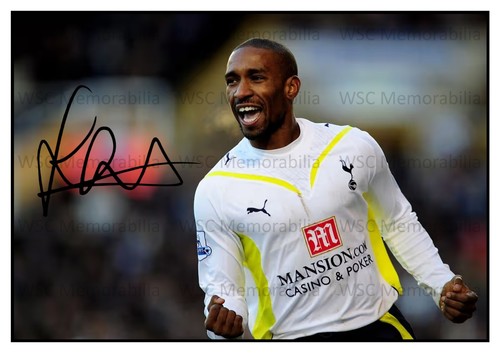 12454. Jermain Defoe Signed Pictures (A4 Prints) Spurs West Ham Sunderland etc.