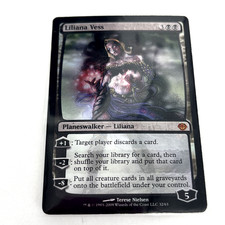MTG FOIL Liliana Vess - Duel Decks: Garruk vs. Liliana #032 MP