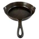 VTG Griswold Cast Iron Skillet #8 Small Block #704E Erie,Pa Seasoned 10.5” EUC