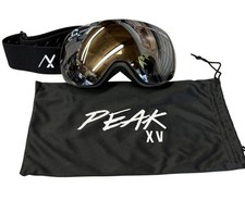 Peak XV Srebrne Gogle Dziecięce FABRYCZNIE NOWE 