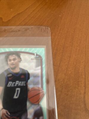 2足　SUBU VIVID MOSAIC 2 COSMIC WAVE 0 ZION CRUZ AQUA WAVE REFRACTOR SSP #/299 2022-23 Bowman 1st Chrome